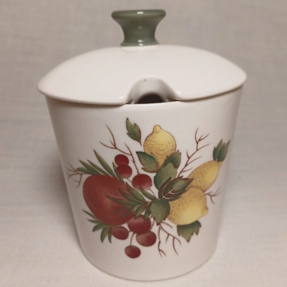 Wedgewood Covent Gardens Jam Jar with Lid